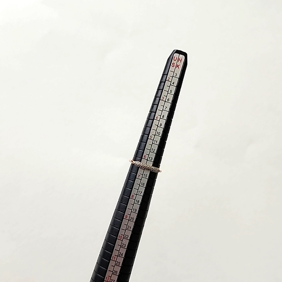 Monica Vinader Fiji Bar Stacking Diamond Ring - Picture 7 of 8